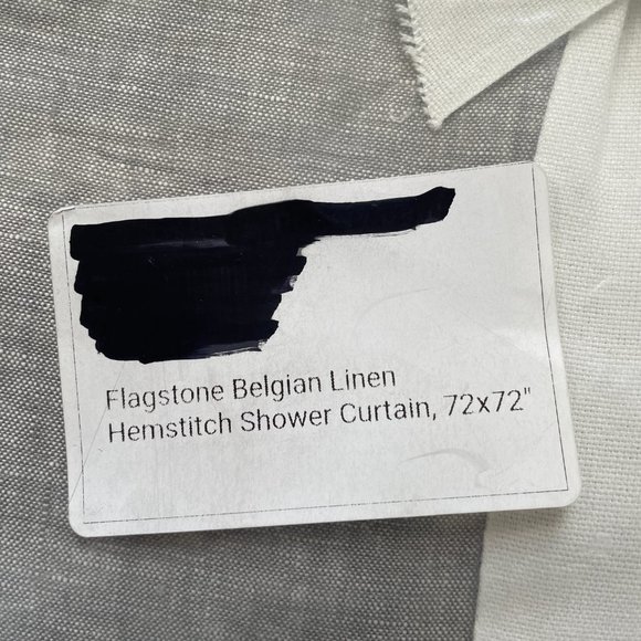 Pottery Barn Bath Pottery Barn New Belgian Flax Linen Hemstitch